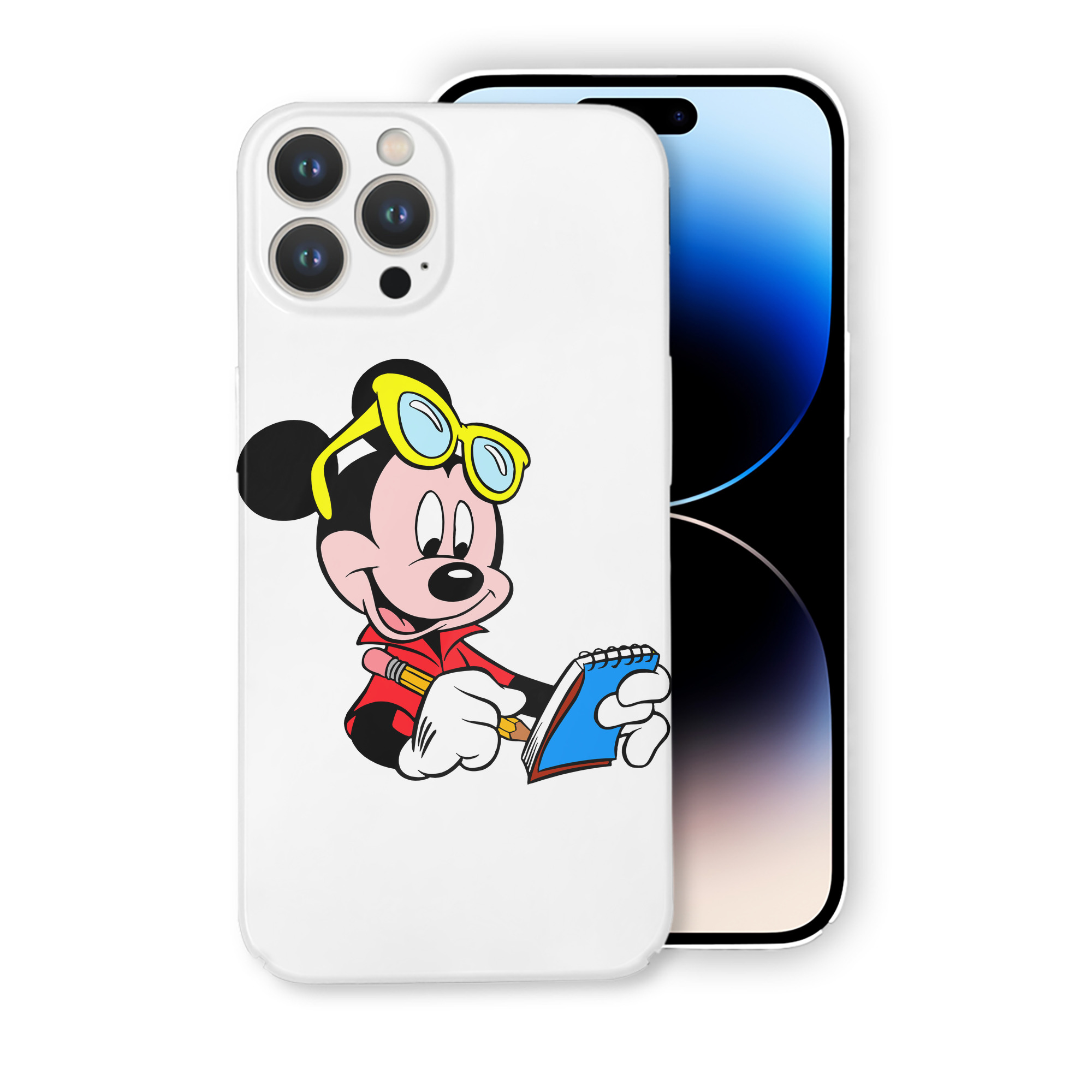 （画像用） ミッキーマウス Mickey Mouse 【iPhone 14シリーズ対応】ハードケース
